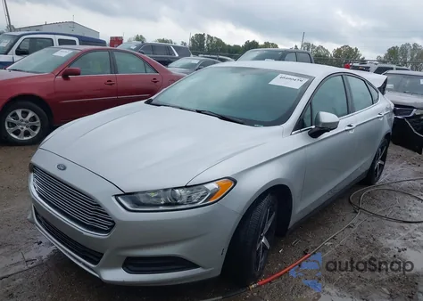 2016 Ford Fusion S из США, поврежденный, VIN 3FA6P0G75GR131675